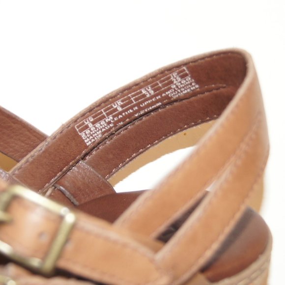 Timberland Earthkeepers, cork wedge thong sandals, size 8 - Picture 7 of 8